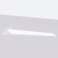 Pakabinamas šviestuvas 150 cm/24W – linijinis, baltas, CRI93 - Nuotrauka 3