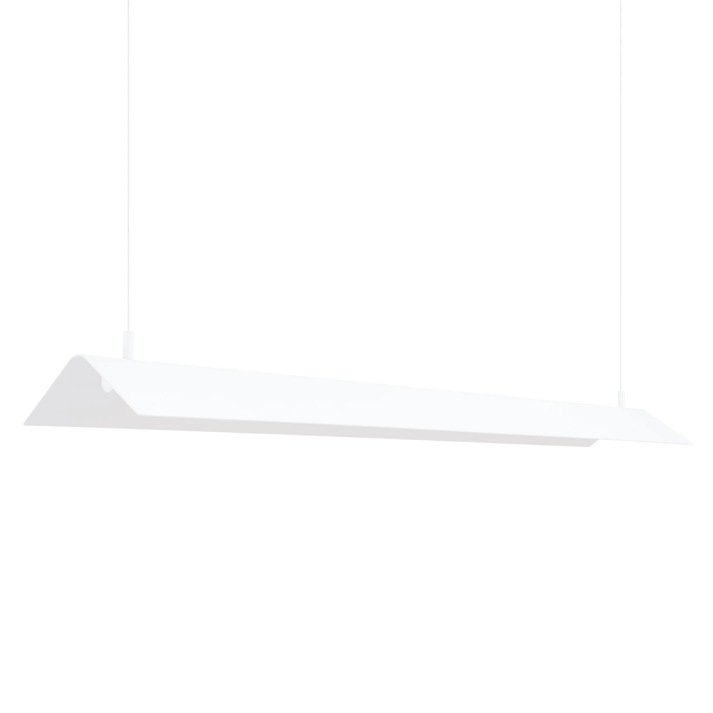 Pakabinamas šviestuvas 150 cm/24W – linijinis, baltas, CRI93