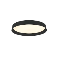 LED lubinis šviestuvas 20W 3000K matinės juodos spalvos - Nuotrauka 2
