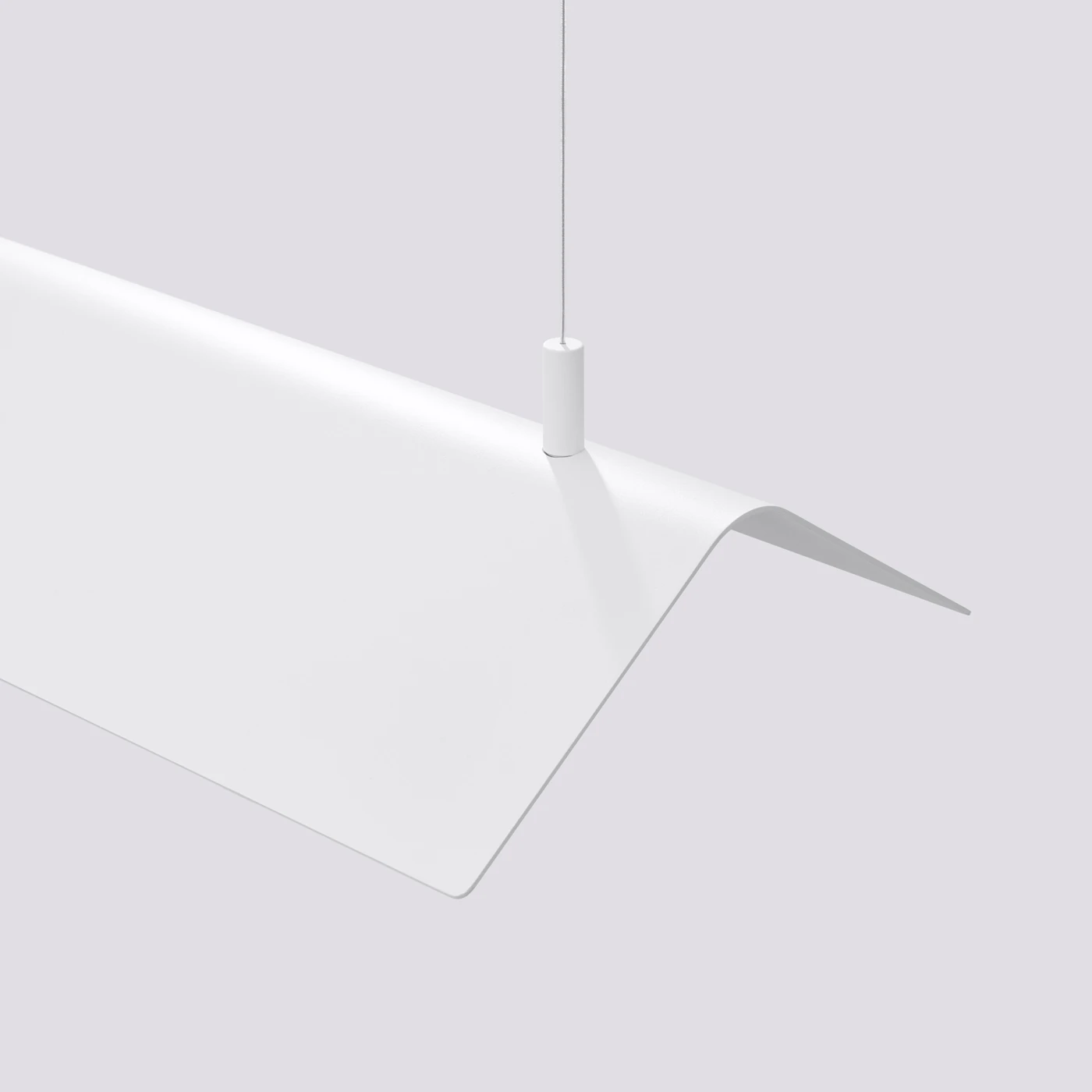 Pakabinamas LED šviestuvas 150 cm – linijinis, baltas, CRI98