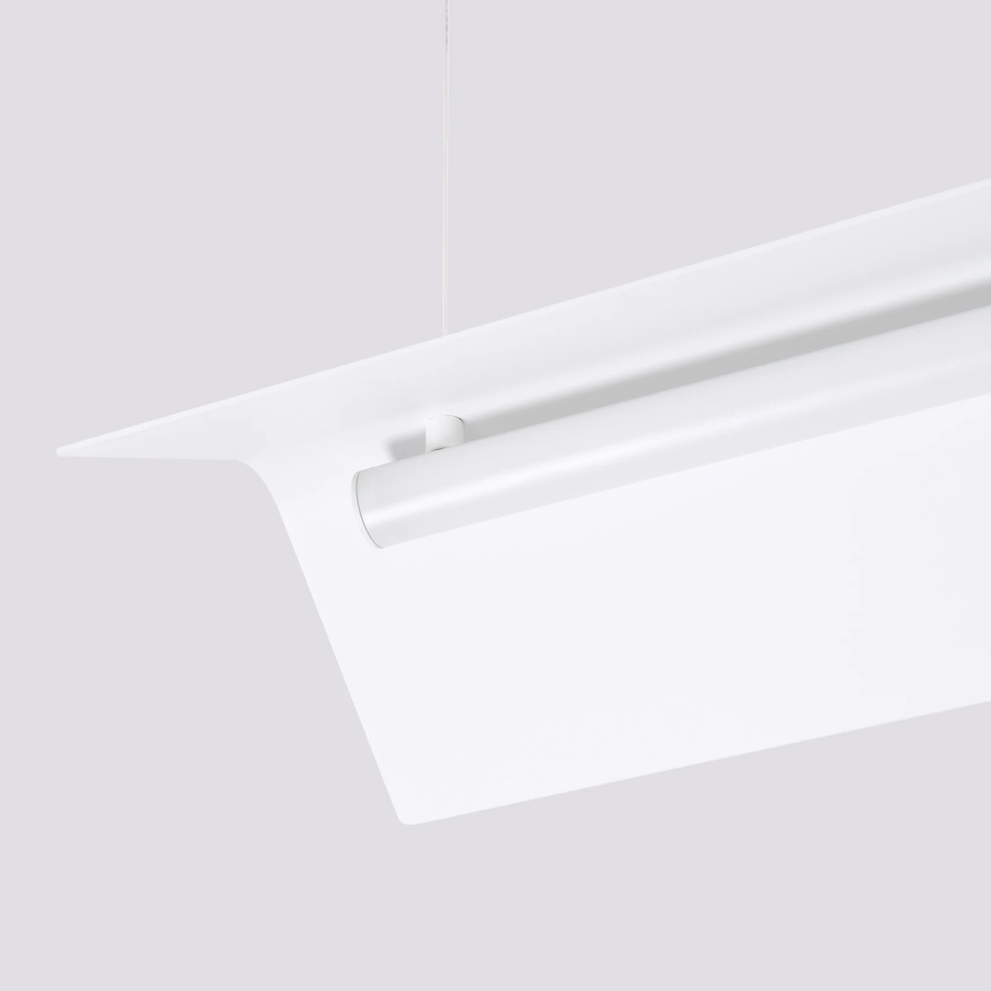 Pakabinamas LED šviestuvas 150 cm – linijinis, baltas, CRI98