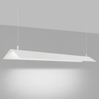 Pakabinamas LED šviestuvas 150 cm – linijinis, baltas, CRI98 - Nuotrauka 1