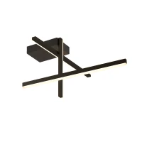 LED Ceiling Light 23W 3000K Dimmable Sandy Black - Image 1