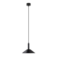 LED Pendant Light Matt Black, Ø22.5 cm - Image 1