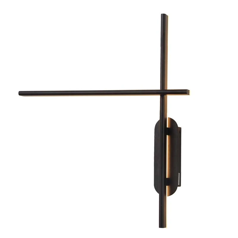 Minimalist Matt Black LED Wall Sconce