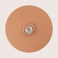 LED pakabinamas šviestuvas Ø35 cm – apvalus, terakotinis, TRIAC - Nuotrauka 2