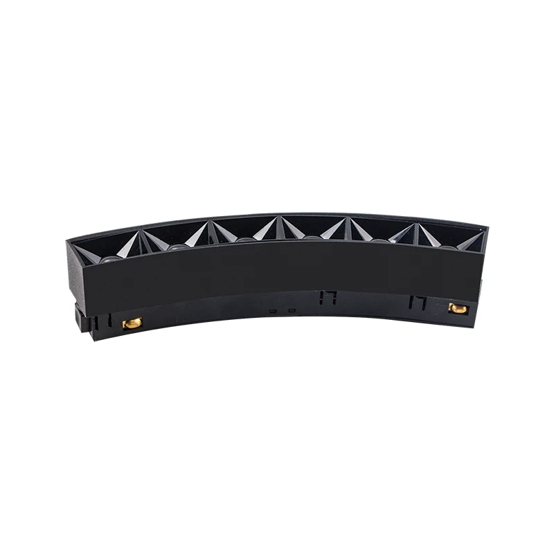 Magnetinis LED linijinis šviestuvas, 8W 3000K, smėlio juodas, L19.5cm, DALI