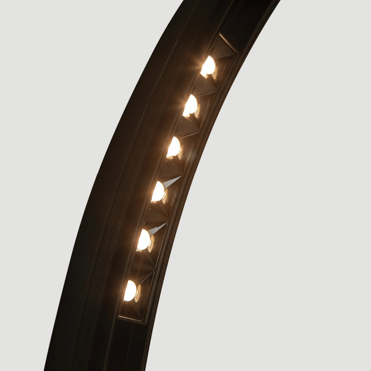 Magnetinis LED linijinis šviestuvas, 8W 3000K, smėlio juodas, L19.5cm, DALI
