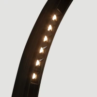 Magnetinis LED linijinis šviestuvas, 8W 3000K, smėlio juodas, L19.5cm, DALI