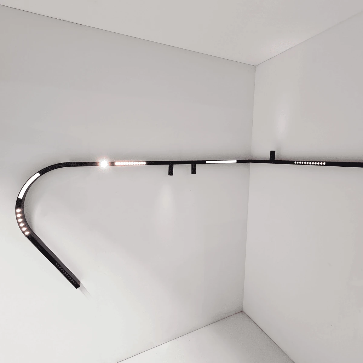 Magnetic LED Spotlight 8W 3000K Sandy Black