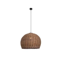 Pendant Light Woven Bamboo Shade Ø65cm - Image 2