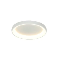 Round Dimmable LED Ceiling Light 32W 3000K, Matt White - Image 2