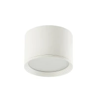 Smėlio baltos spalvos LED paviršinis lubinis spotas, 8W 3000K - Nuotrauka 1