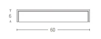 Grey LED Bathroom Wall Light 16W 3000K IP44 - Image 4