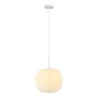 Ribbed Pendant Light, Ø30cm, E27, 40W Max - Image 1