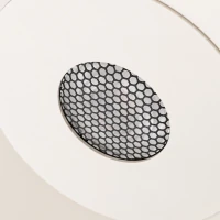 Pakabinamas šviestuvas 50 cm – kūginis, smėlio spalvos, šiltas LED - Nuotrauka 8