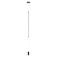 Linear LED Pendant Light, Black Matt Finish - Image 2