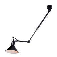 Adjustable Black Matt Pendant Light E27 - Image 2