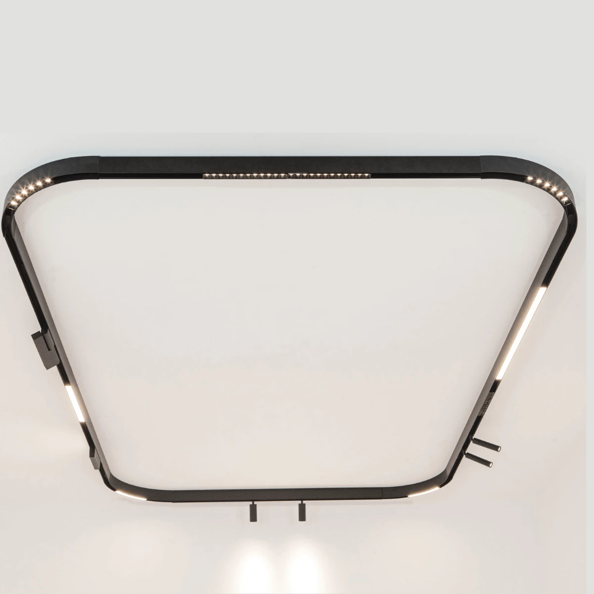 Magnetinis LED Šviestuvas, 13W, 3000K Šiltai Baltas, DALI Reguliuojamas, Juodas