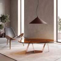 Pendant lamp 7.5W – conical, beige, CRI90 - Image 13