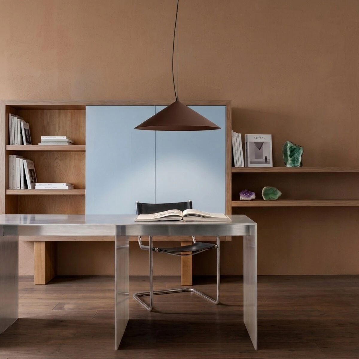 Pendant lamp 7.5W – conical, beige, CRI90