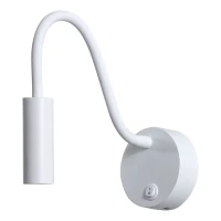 LED Wall Light, 3W, 3000K, White Matt, Surface Mount, 26 cm - Image 1