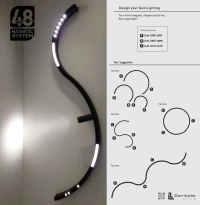 Magnetinis LED prožektorius 8W DALI 3000K matinės juodos spalvos - Nuotrauka 5