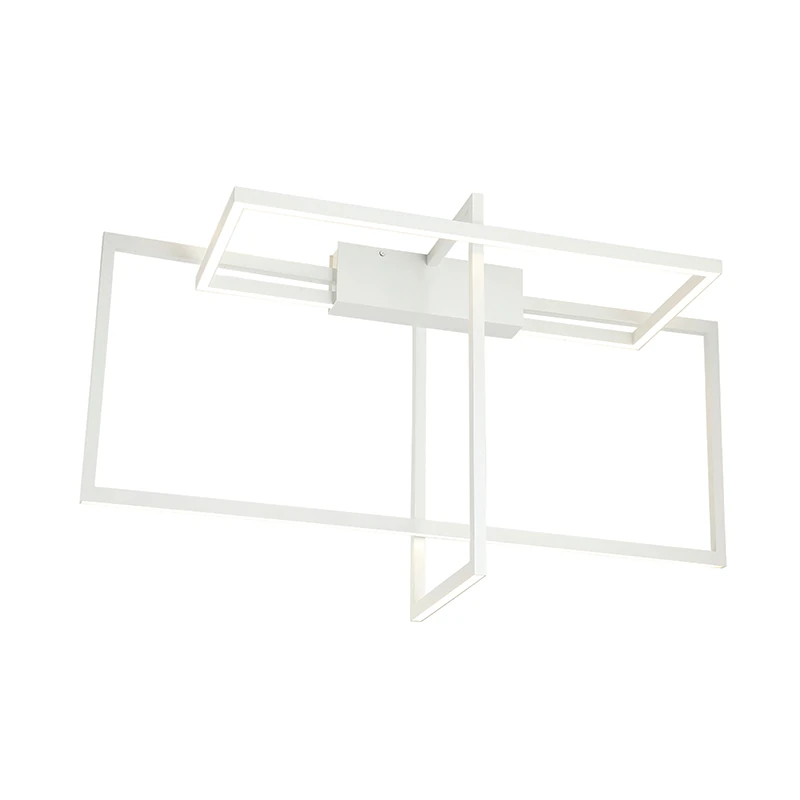 Modernus Geometrinis Reguliuojamas LED Lubinis Šviestuvas 60W 3000K