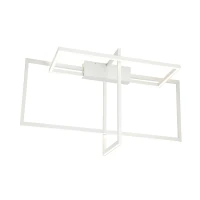 Modernus Geometrinis Reguliuojamas LED Lubinis Šviestuvas 60W 3000K - Nuotrauka 1