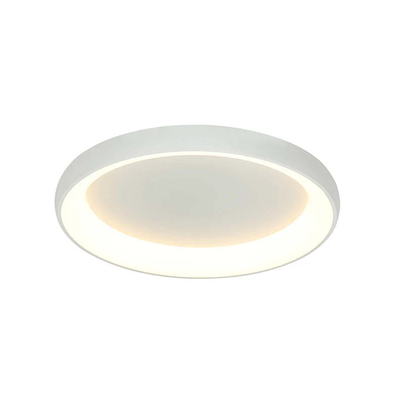 Lubinis LED šviestuvas 43W 3000K Baltas Matinis Aliuminis Akrilas Ø60cm