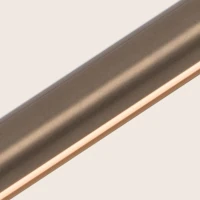 Linear LED Pendant Light, Painted Bronze, 141cm - Image 3