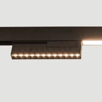 Magnetinis LED Šviestuvas 12W, 3000K, Juodas