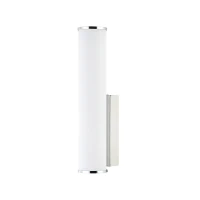 Modernus LED vonios sieninis šviestuvas, chromo spalvos, IP44 - Nuotrauka 2