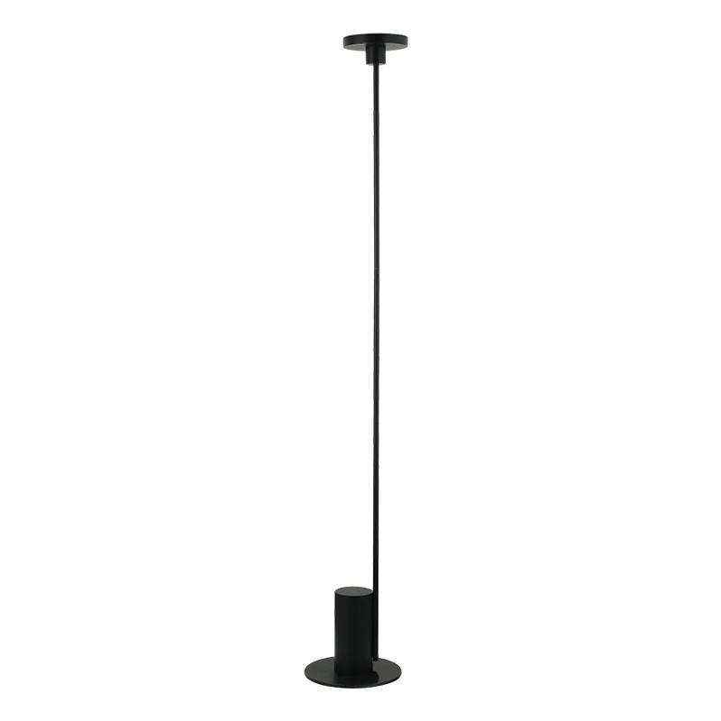 Matt Black Minimalist LED Floor Lamp