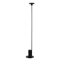 Matt Black Minimalist LED Floor Lamp - Image 2
