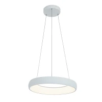 Smėlio baltumo apvalus LED pakabinamas šviestuvas - Nuotrauka 1