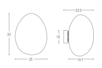 Organic LED Wall Light - White Opal Glass - Image 4