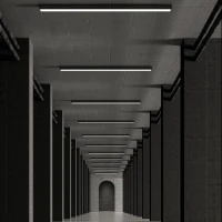 LED Linear Ceiling Profile, Surface Mount, DALI - Image 2