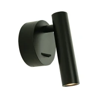 Black Matt Surface Mount LED Wall Light 3W 3000K - Image 2