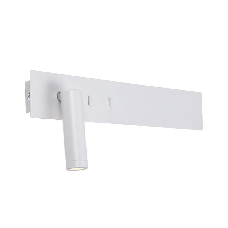 White Matt Surface Mount LED Wall Light