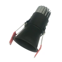 Recessed LED Spot, 6W, 3000K, Black Matt