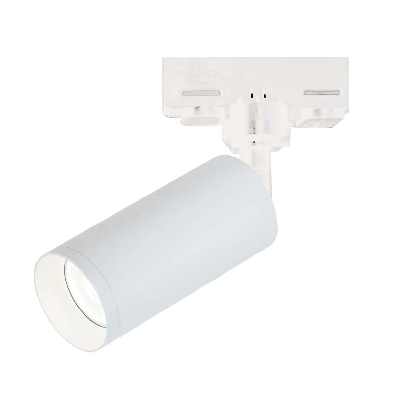 Bėgelinis šviestuvas (3 fazių) 1xGU10 35W Balta Matt