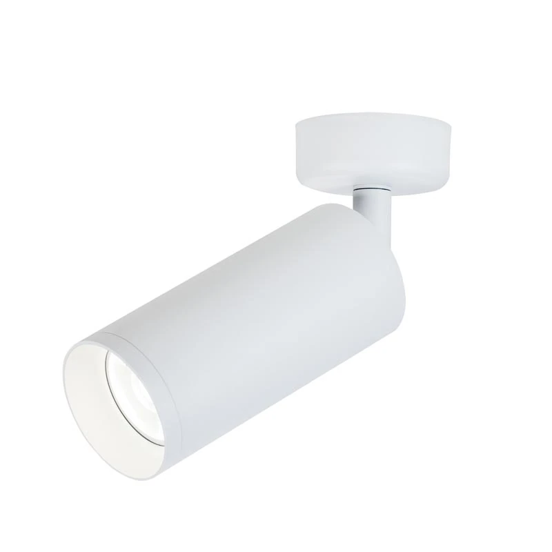Surface LED Ceiling Spot, 9W, 3000K, Matt White