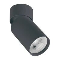 Surface Ceiling Spot 1xGU10 Matt Black - Image 1