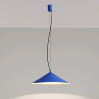 Pendant lamp 50 cm – conical, ultramarine, TRIAC control - Image 9