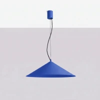Pakabinamas šviestuvas 50 cm – kūgio formos, ultramarinas, LED 4000K - Nuotrauka 3
