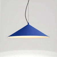 Pakabinamas šviestuvas 50 cm – kūgio formos, ultramarinas, LED 4000K - Nuotrauka 4