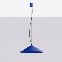 Pakabinamas šviestuvas 50 cm – kūgio formos, ultramarinas, LED 4000K - Nuotrauka 8