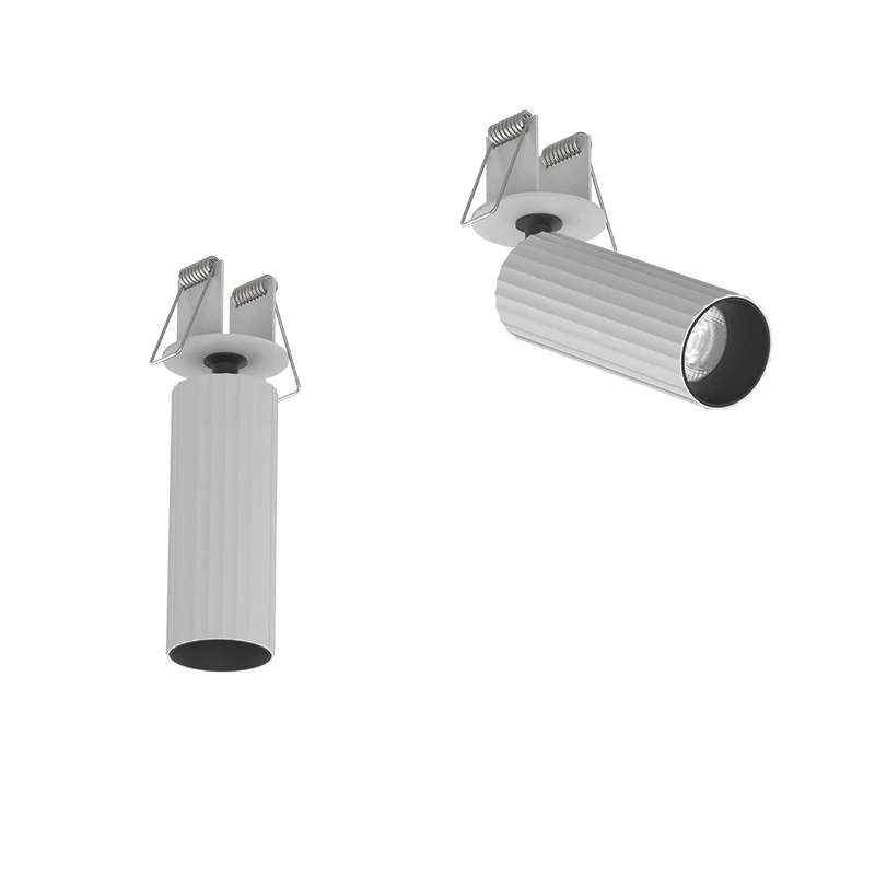 Įleidžiamas LED Šviestuvas 7W 3000K 36°, Matinė Balta