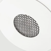 Pakabinamas šviestuvas 50 cm – kūgio formos, baltas, LED 4000K - Nuotrauka 7